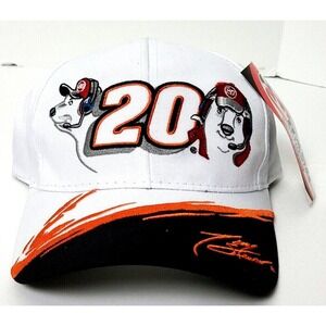 TONY STEWART HAT CAP SNAPBACK COCA COLA POLAR BEAR NASCAR VINTAGE CHASE MEN'S‎